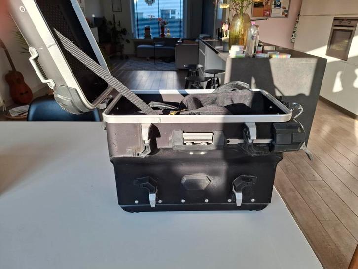 Touratech Zijkoffer Zwart - Motoraccessoire, Motoren, Accessoires | Koffers en Tassen, Gebruikt, Ophalen of Verzenden