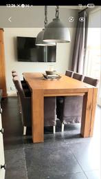 6 eetkamerstoelen Mobitec € 50 totaal, Ophalen of Verzenden, Stof