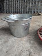 Zinken drinkemmer, voederbak en ruwvoer houder voor kippen, Dieren en Toebehoren, Ophalen, Drinken en Voederen