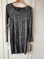 Nette zwangerschapsjurk met veter en sierrits op de rug, Jurk, Zo goed als nieuw, Grijs, Ophalen