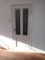 Binnendeur met glas in lood, Doe-het-zelf en Verbouw, Deuren en Horren, Ophalen