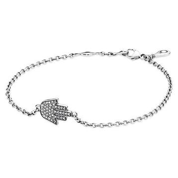 Pandora armband 590505CZ zilver Hamsa met CZ – verstelbaar beschikbaar voor biedingen