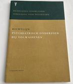 RICHTLIJNEN NEDERLANDSE VERENIGING VOOR PSYHIATRIE, Ophalen of Verzenden, Zo goed als nieuw