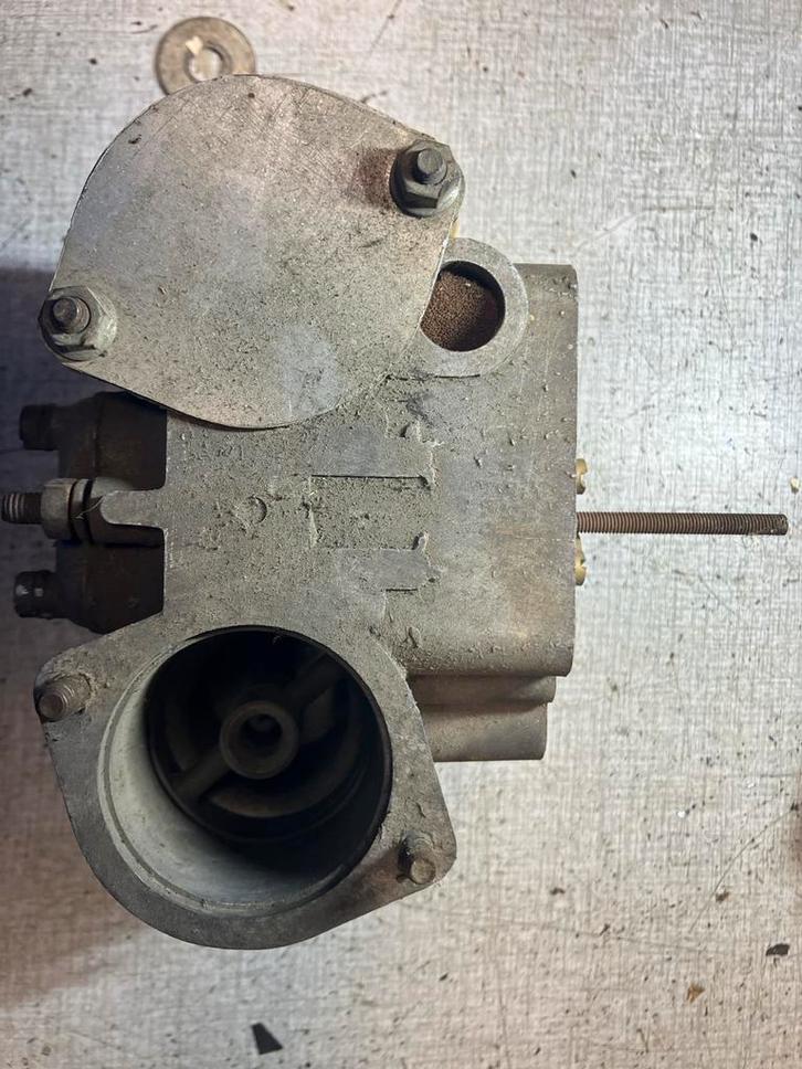 Dubbele Weber 45 DCOE 9 carburateur, Auto-onderdelen, Brandstofsystemen, Oldtimer onderdelen, Gebruikt, Ophalen of Verzenden