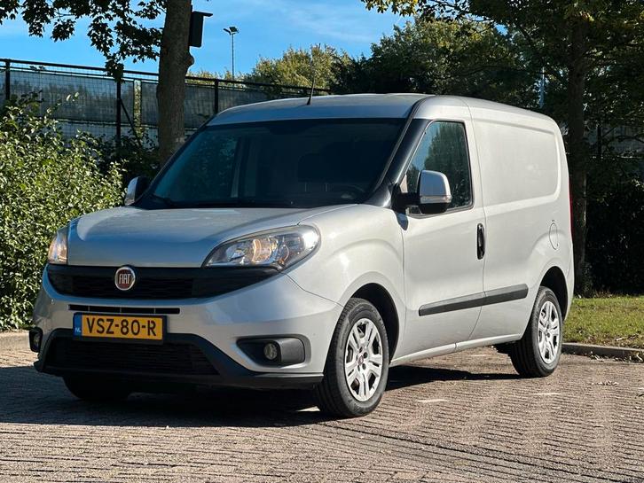 Fiat Doblo Cargo 1.3 MJ 16V 90pk 2016 Grijs MOET NU WEG!, Auto's, Bestelauto's, Particulier, Fiat, Diesel, Handgeschakeld, Geïmporteerd
