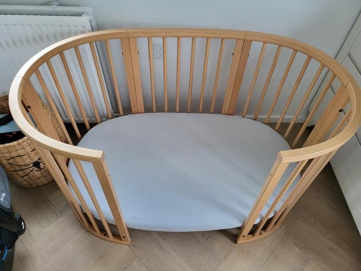 Stokke Sleepi naturel zo goed als nieuw, Kinderen en Baby's, Babywiegjes en Ledikanten, Zo goed als nieuw, Wieg, Ophalen