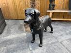 Grote zwarte labrador, Tuin en Terras, Tuinbeelden, Ophalen, Dierenbeeld, Kunststof, .