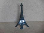 Eifeltoren beeldje Paris France eifel toren met lampje 13 cm, Ophalen of Verzenden, Zo goed als nieuw