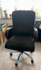 Te koop bureaustoel nieuw gestoffeerd!, Ophalen, Zwart, Zo goed als nieuw, Bureaustoel