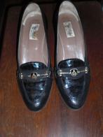 Chique Italiaans zwarte leren schoenen maat 39, Kleding | Dames, Schoenen, Schoenen met lage hakken, Zwart, Ophalen of Verzenden