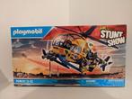 Playmobil  Stuntshow  Air filmploeghelikopter 70833, Ophalen of Verzenden, Nieuw, Complete set