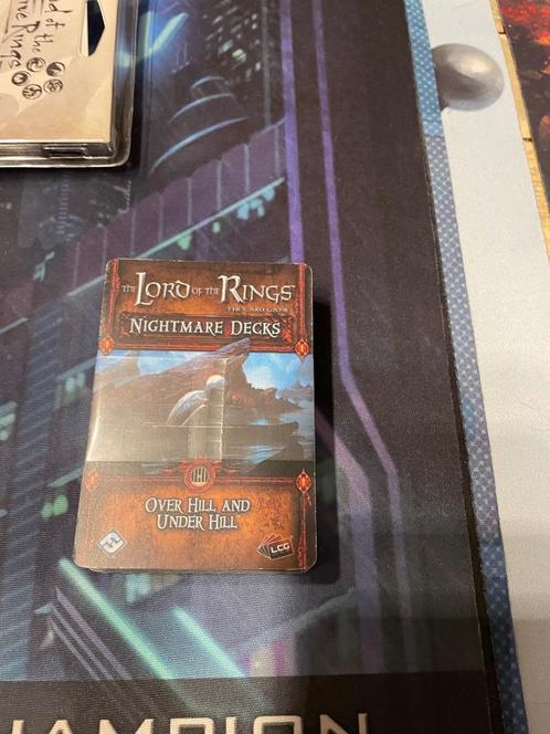 Lord the Rings LCG Over Hill and Under Hill Nightmare decks, Hobby en Vrije tijd, Verzamelkaartspellen | Overige, Nieuw, Meerdere kaarten