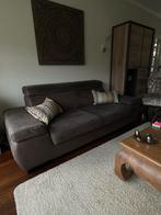 Comfortabele 2,5-zits bank chocoladebruin, Ophalen, Minder dan 75 cm, Driepersoons, Zo goed als nieuw