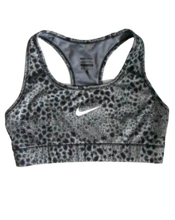 Nike Pro sport bh, top, grijs/zwart, Mt. XS beschikbaar voor biedingen