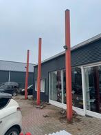 IJzeren palen 6 meter - 4 stuks, Doe-het-zelf en Verbouw, Metalen, Ophalen of Verzenden, Gebruikt, IJzer