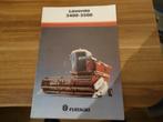 Fiatagri Laverda 3400-3500 Maaidorser folder, Verzenden, Zo goed als nieuw, Folder
