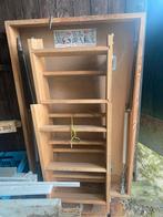 Vuren houten vlisotrap, Gebruikt, Trap, Ophalen of Verzenden, Opvouwbaar of Inschuifbaar
