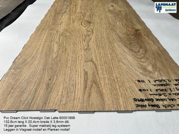 Pvc Dream Click Nostalgic oak Lattle | Visgraat Natuur eik beschikbaar voor biedingen