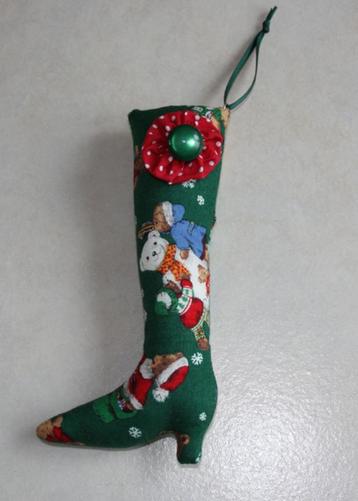 nieuw- Tilda laars met hak/ hanger: kerstberen beschikbaar voor biedingen