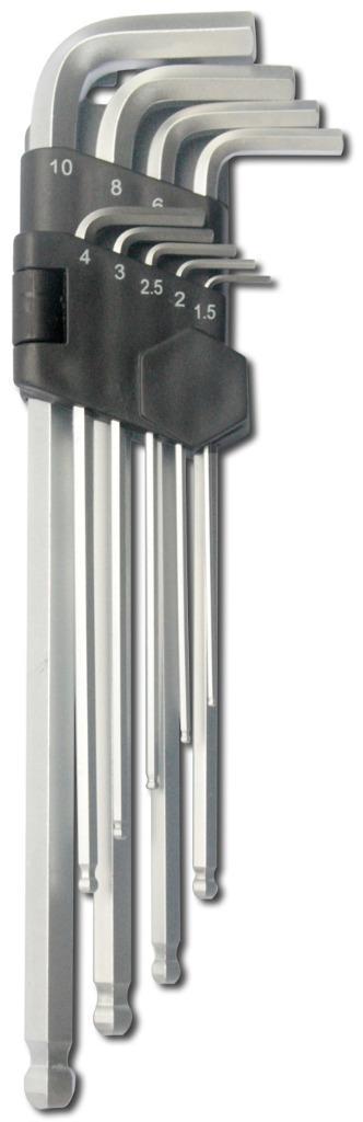 Inbusset 9dlg. 3 modellen., Auto diversen, Autogereedschap, Nieuw, Ophalen of Verzenden