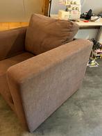 Comfortabele fauteuil kleur taupe, Ophalen, Zo goed als nieuw, Stof, 75 tot 100 cm