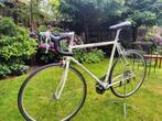 Witte racefiets 59CM - klassieker, 10 tot 15 versnellingen, 57 tot 61 cm, Zo goed als nieuw, 28 inch