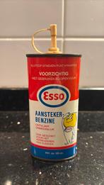 Esso spuitje olieblik aansteker benzine, Verzamelen, Blikken, Ophalen of Verzenden, Zo goed als nieuw, Overige