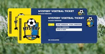 Voetbal wedstrijd tickets seizoenkaart beschikbaar voor biedingen