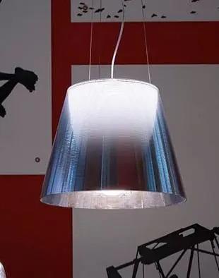 2x de Flos Ktribe Philippe Starck hanglamp. Zgan., Huis en Inrichting, Lampen | Hanglampen, Zo goed als nieuw, Minder dan 50 cm