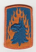 embleem US Army - 12th Aviation Brigade, Ophalen of Verzenden, Landmacht, Amerika, Embleem of Badge