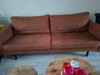 Cognac kleurige 3 zits bank, Huis en Inrichting, Ophalen of Verzenden, Zo goed als nieuw, 75 tot 100 cm