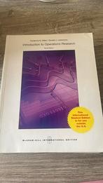 Introductiom to Operations Research by F.Hillier/G.Lieberman, Boeken, Studieboeken en Cursussen, Ophalen of Verzenden, Zo goed als nieuw