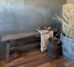 Oud houten bankje oldfarm Aura  Peeperkorn, Huis en Inrichting, Woonaccessoires | Overige, Ophalen of Verzenden, Nieuw