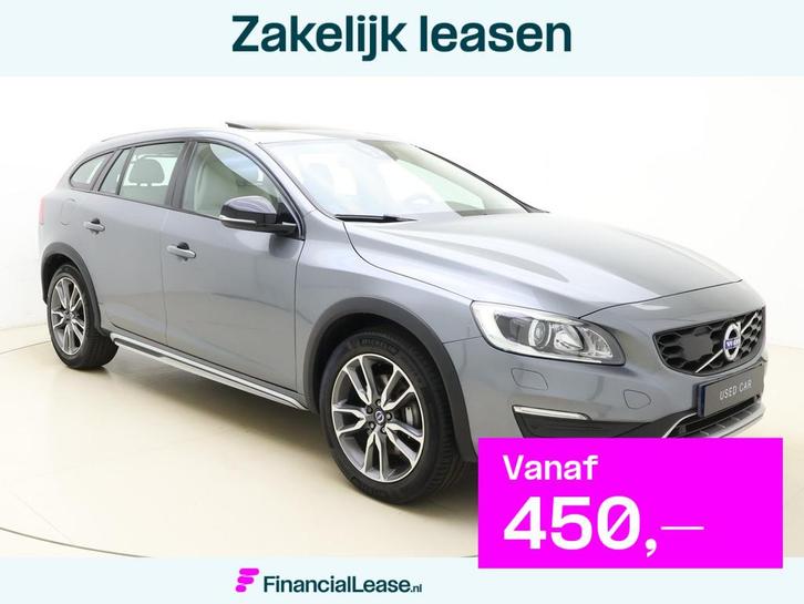 Volvo V60 Cross Country T5 245pk AWD Summum / Adaptieve crui, Auto's, Volvo, Bedrijf, Lease, Financial lease, V60, ABS, Achteruitrijcamera