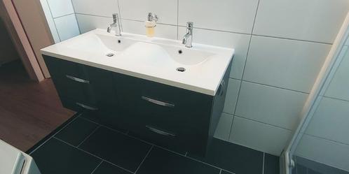 Badkamermeubel + Grohe doucheset, Huis en Inrichting, Badkamer | Badkamermeubels, Gebruikt, Wasbak of Wastafel, Minder dan 100 cm