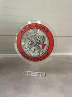 Ajax display logo zuil 35x45cm transparant, Verzenden, Nieuw, Gebruiksvoorwerp