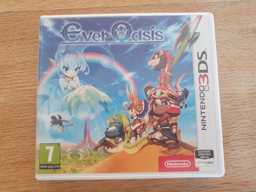 Ever Oasis Nintendo 3ds, Spelcomputers en Games, 1 speler, Ophalen of Verzenden, Zo goed als nieuw, Vanaf 3 jaar