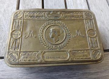 WW1 Princess Mary Christmas tin 1914 beschikbaar voor biedingen