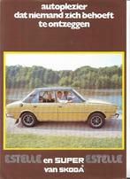 Leaflet/sheet/flyer SKODA  Estelle, ca. 1978 (NL)., Verzenden, Nieuw, Englebert, Voorschoten, Overige merken