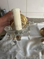 Brocante Wandlampjes Glas, Huis en Inrichting, Lampen | Wandlampen, Ophalen of Verzenden, Gebruikt, Glas
