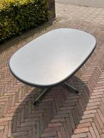 Mooie Mecalit kampeertafel 137 x 88 cm, Caravans en Kamperen, Kampeermeubelen, Ophalen, Zo goed als nieuw, Campingtafel