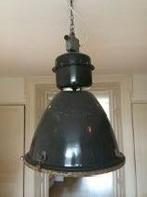 Industriële hanglamp origineel lamp, Huis en Inrichting, Lampen | Hanglampen, Ophalen, Gebruikt, Metaal, 50 tot 75 cm