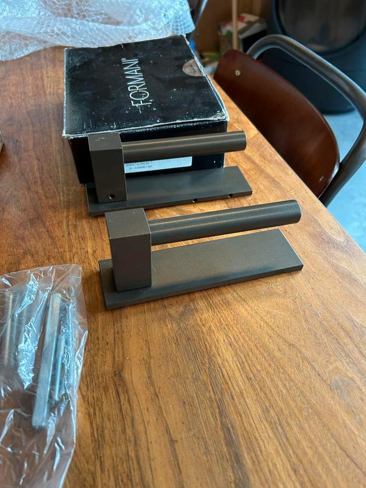 Formani Bobby EK100 Deurbeslag - brons, Doe-het-zelf en Verbouw, Hang- en Sluitwerk, Nieuw, Klink of Kruk, Overige materialen