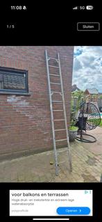Gezocht partij stalen steiger trappen, Ophalen of Verzenden, Gebruikt