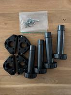 Stelvoet / stelpoot (keuken)kast 4x, Doe-het-zelf en Verbouw, IJzerwaren en Bevestigingsmiddelen, Ophalen of Verzenden, Nieuw