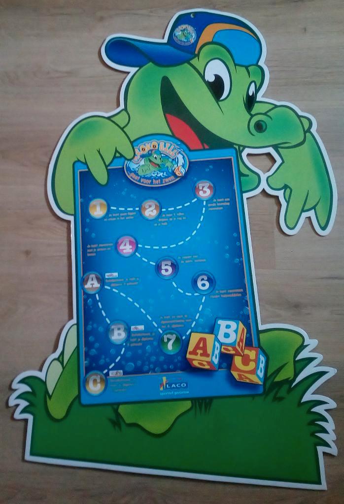 € 0 GRATIS Krokobil zwemdiploma plaat, Kinderen en Baby's, Speelgoed | Overig, Gebruikt, Jongen of Meisje, Ophalen