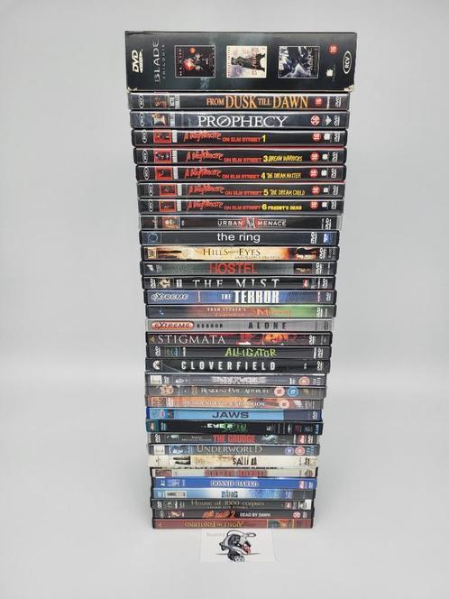 DVD Verzameling HORROR / Cult DVD's Lot 40 stuks top titels, Cd's en Dvd's, Dvd's | Horror, Gebruikt, Overige genres, Ophalen of Verzenden