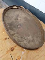 Antiek metalen dienblad, Ophalen