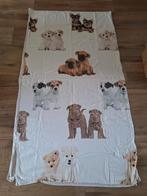 Dekbed overtrek hondjes en paarden, Jongetje of Meisje, Wit, Dekbedovertrek, Ophalen of Verzenden