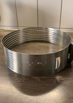 Taart zenker snijder 26 28 cm, Ophalen of Verzenden, Zo goed als nieuw, Taarten, Versiering